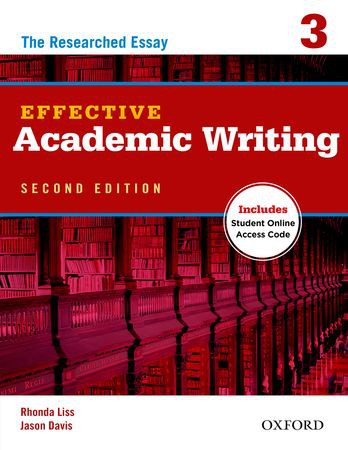 Effective Academic Writing (2nd Edition) 3: Student Book with Online Access Code 