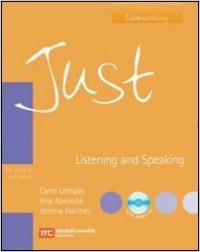 Jeremy Harmer Just Listening And Speaking. Intermediate Level. British English Edition +Audio CD 