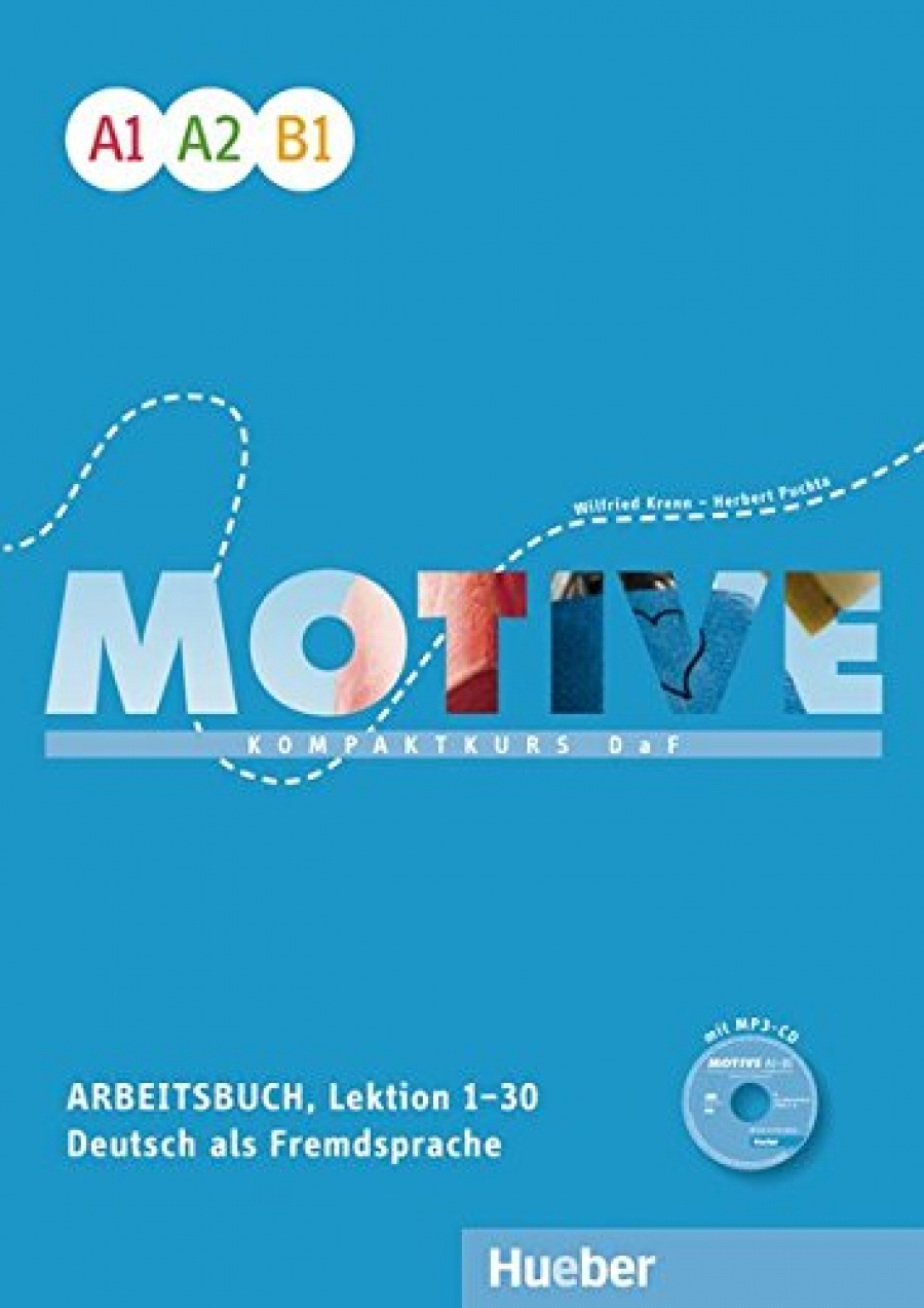 Herbert, Puchta, Wilfried Motive A1-B1 Arbeitsbuch, Lektion 1-30 mit MP3-CD 