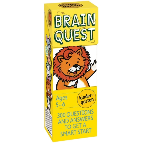 Susan Bishay, Chris Welles Feder Brain Quest Cards: Kindergarten (4Ed) 