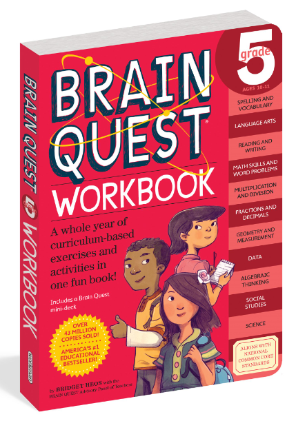 Bridget Heos Brain Quest Workbook: Grade 5 