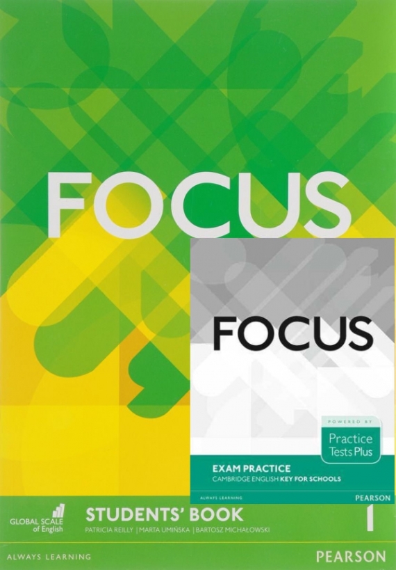 Reilly Patricia, Aravanis Rosemary, Uminska Marta Focus 1. Students' Book + Practice Tests Plus Key. Booklet Pack 