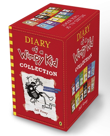 Jeff Kinney  Diary of a Wimpy Kid 12 Book Slipcase 