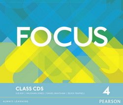 Jones, V, Kay, S & Brayshaw Focus 4 Upper Intermediate Class CDs 