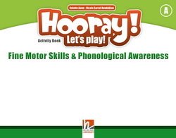 Boukidjian Sarraf Hooray! Let's Play! B Fine Motor Skills and Phonetic Awareness Activity Book 