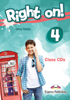 Jenny Dooley Right on! 4. Class CDs (set of 3) (international).  CD 
