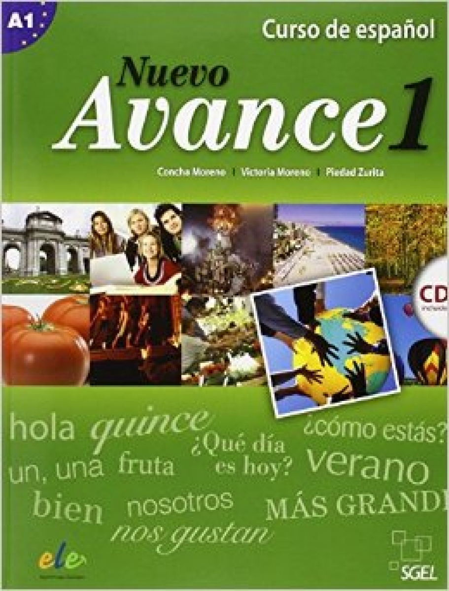 Victoria M., Concha M., Zurita P. Nuevo Avance 1 Libro del alumno +CD 