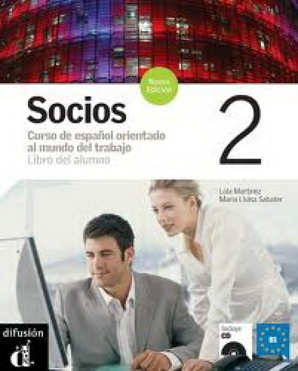 Martinez L. Socios 2 Libro del alumno +CD 