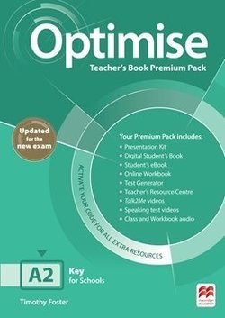 M., Mann, S., Taylore-Knowless Optimise A2 Teacher's Book Premium Pack 