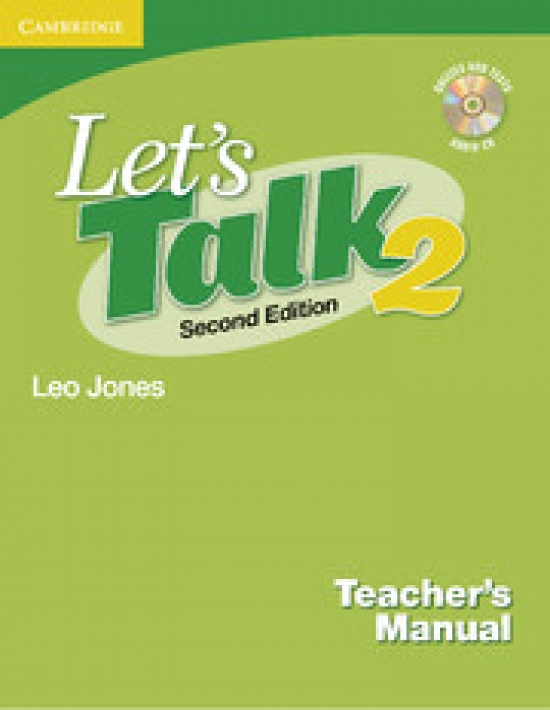 Leo Jones Let's Talk Second edition Level 2 Teacher's Manual with +Audio CD 