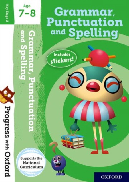 Jenny, Roberts Progress with Oxford: Grammar and Punctuation Age 7-8 with Stickers 