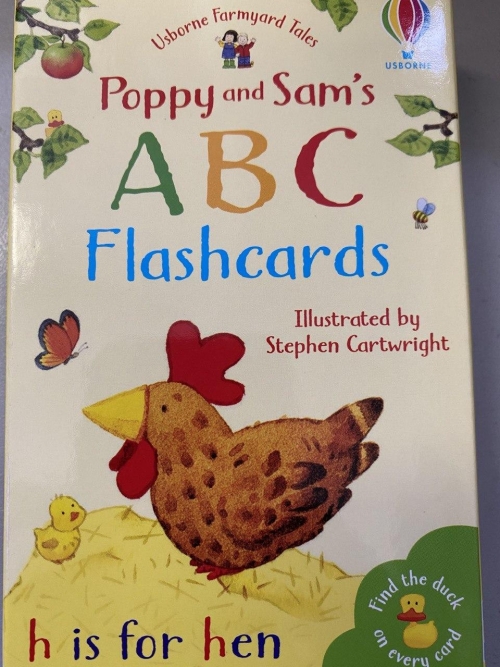 Heather Amery Farmyard Tales ABC 52 Flashcards 