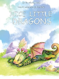 Bogema (Stolova) Tatiana Adult Coloring Book: Nice Little Dragons 