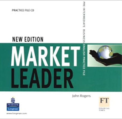 John R. Market Leader Pre-Int Pr File CD x 1 