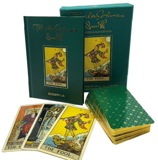 Pamela Colman Smith, Arthur E. Waite Smith-Waite Deluxe Tarot: Gilded Deck & Book Set      