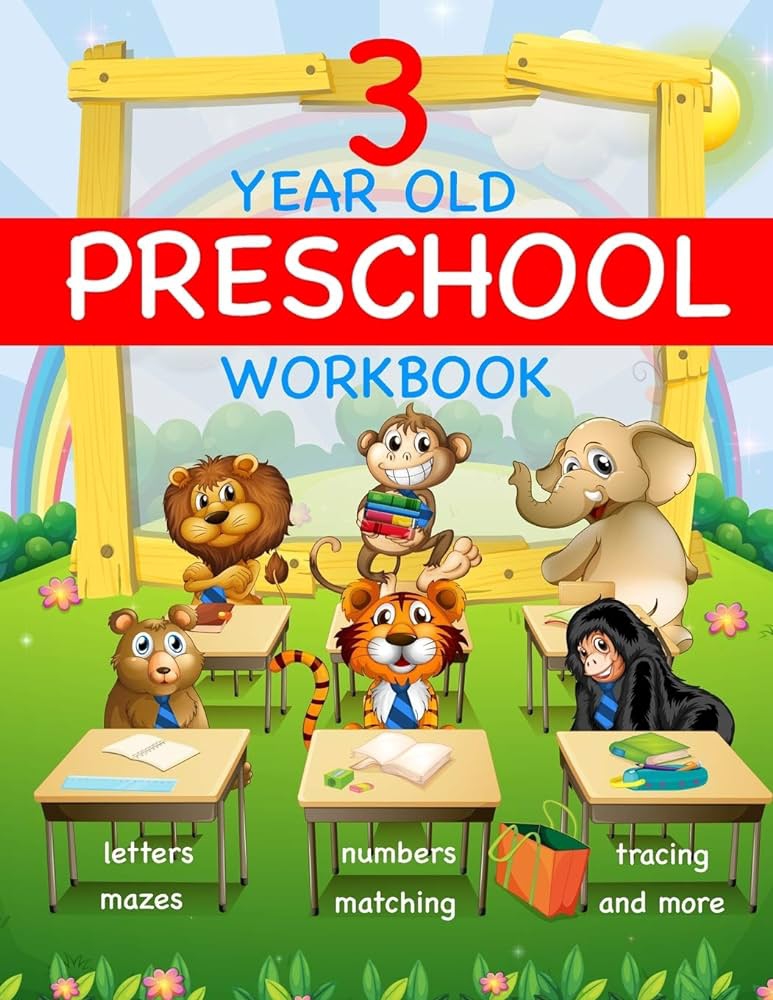 Books Busy Hands 3 Year Old Preschool Workbook: Curriculum for 3 Year Old Preschool and Homeschool 