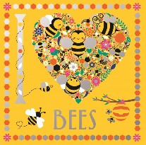 Preston, Charlotte, Lizzie Pepper I heart bees 