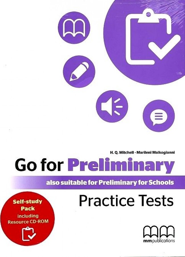 Mitchell H. Q. Go for Preliminary Practice Tests Student's Book (Self Study Pack with Resource CD) 