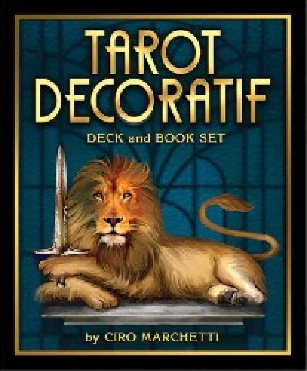 Lee, Marchetti, Ciro Bursten Tarot decoratif deck and book set 