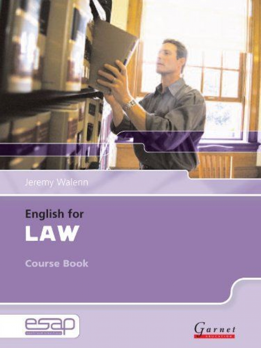 Jeremy, Walenn English for Law in Higher Education Studies. Course Book with 2 audio CDs 