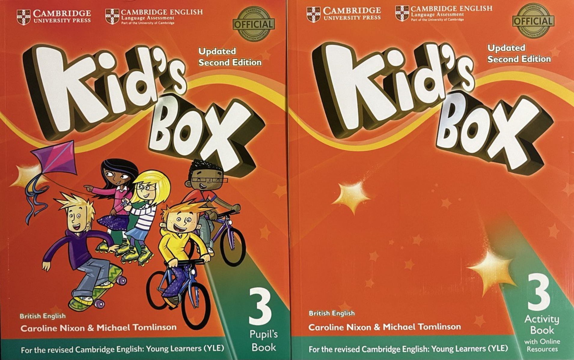 Caroline Nixon, Michael Tomlinson Kids Box Updated Second Edition 3 Pupil's Book with CD + Workbook.    . 