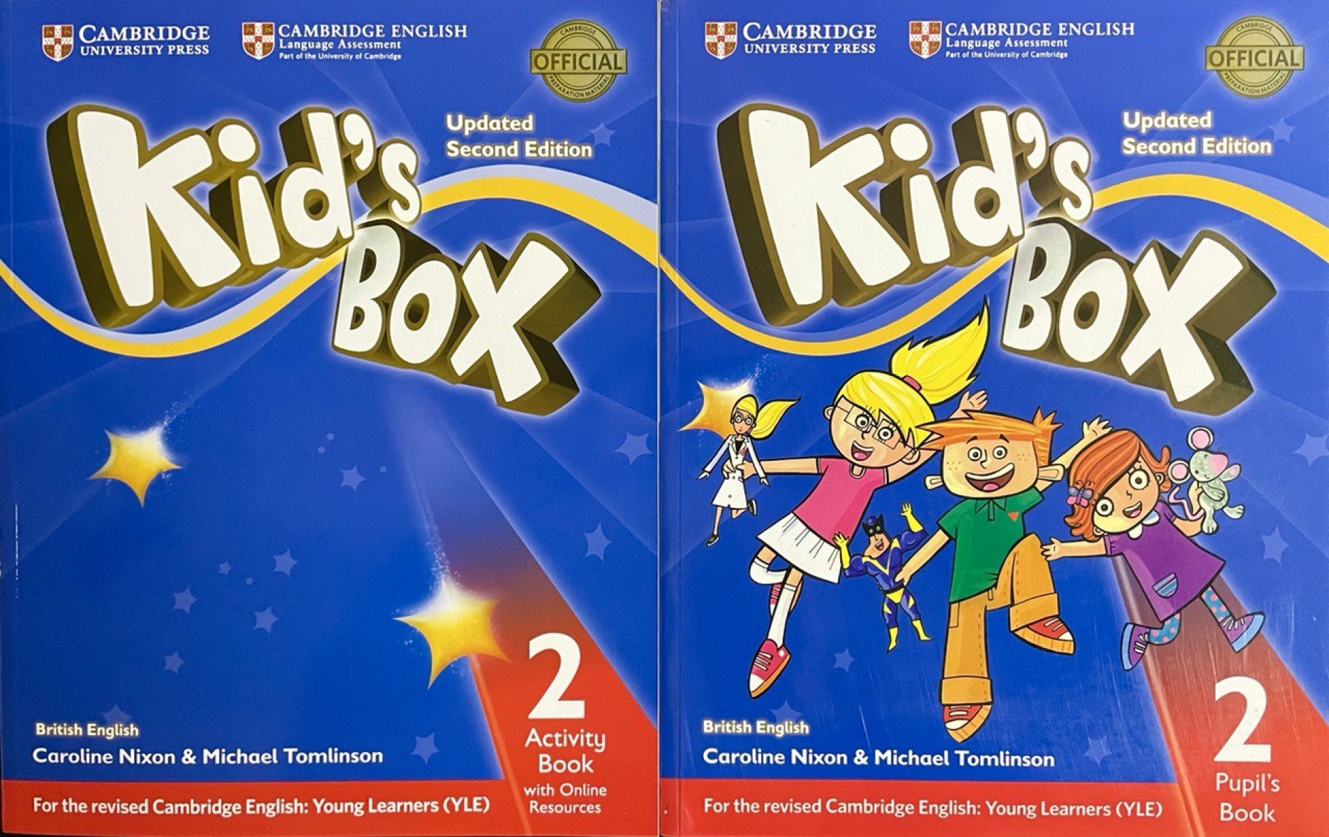 Caroline Nixon, Michael Tomlinson Kids Box Updated Second Edition 2 Pupil's Book with CD + Workbook.    . 