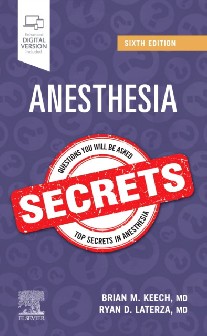 Keech, Brian M Anesthesia Secrets 