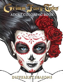 Brusha Joe, Tedesco Ralph Grimm Fairy Tales Adult Coloring Book Halloween Edition 