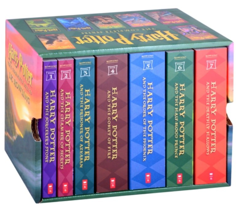 Rowling J.K. Harry Potter Paperback Boxset #1-7 