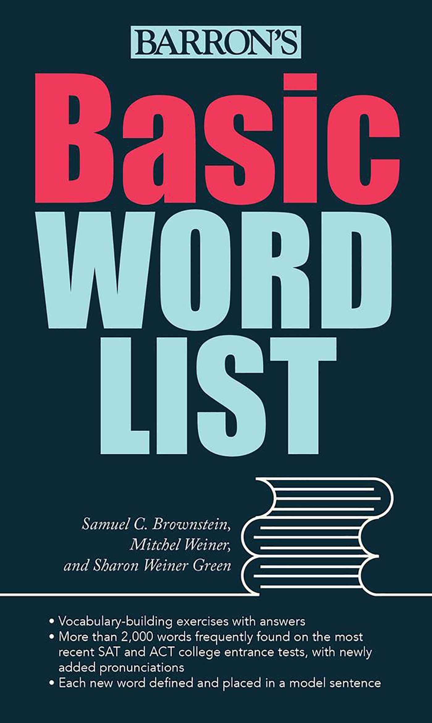 Sharon Weiner Green, Samuel C. Brownstein, Weiner Mitchel Basic Vocabulary in Use 