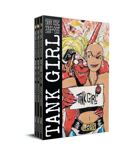 Alan, Hewlett, Jamie Martin Tank girl: colour classics trilogy (1988-1995) boxed set 