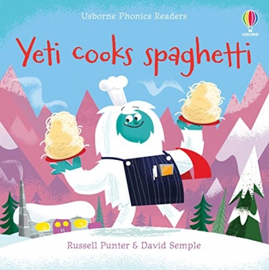 Russell Punter Yeti cooks spaghetti 
