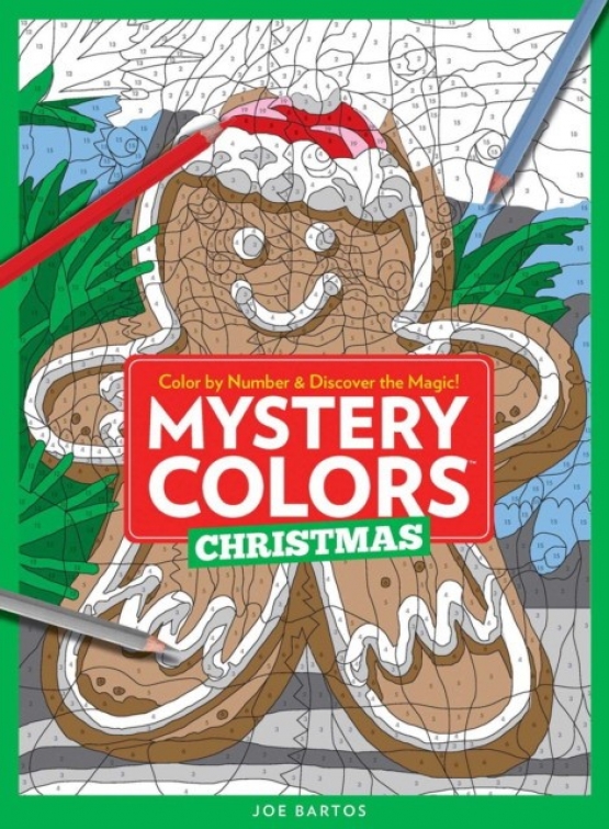 Bartos Joe Mystery Colors: Christmas: Color by Number & Discover the Magic 
