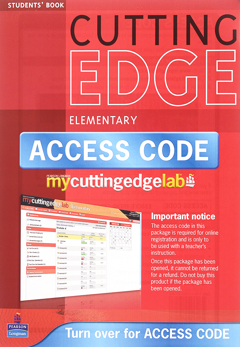Cunningham S. New Cutting Edge: Elementary Coursebook, MyLab Access Card Pack 