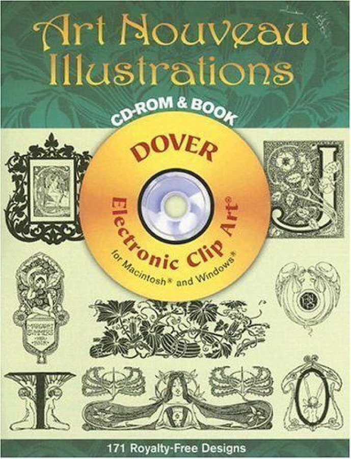 Art Nouveau Illustrations (+ CD-ROM) 