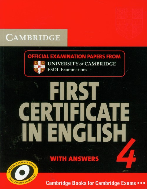 Cambridge ESOL Cambridge First Certificate in English 4 for updated exam Student's Book with answers 