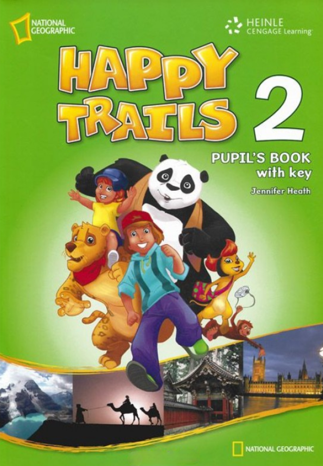 Jennifer Heath Happy Trails 2 Pupil's Book Overprinted Key 