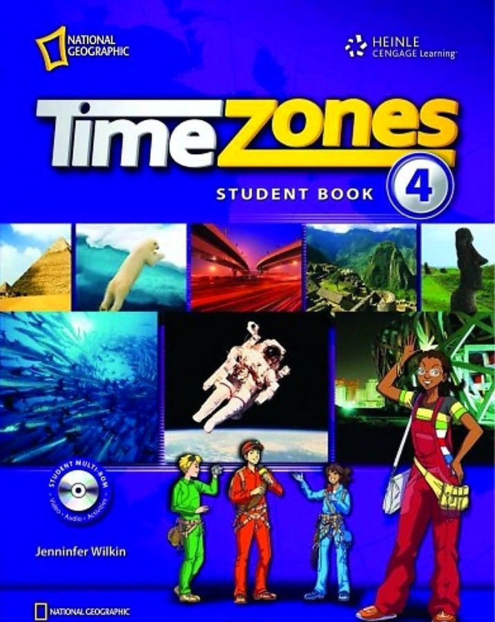 Wilkin J. Time Zones 4 Student's Book [with Multi-ROM(x1)] 