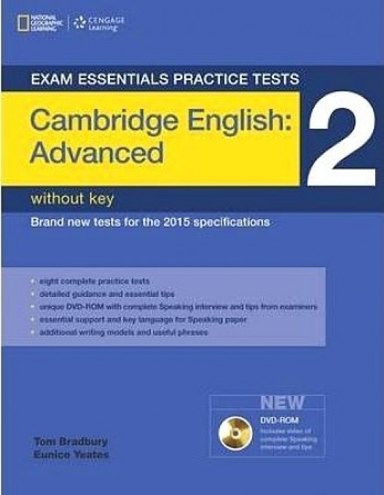 Exam Essentials: Cambridge Advanced Practice Test 2 [with DVD-ROM(x1)] (No Key) 