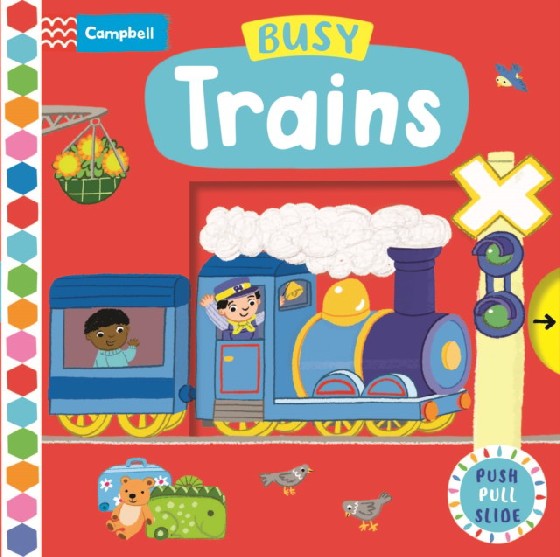 Campbell, Books Busy trains 
