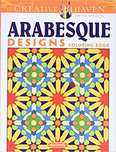 Nick, Crossling Creative Haven Alhambra Designs Coloring Book 