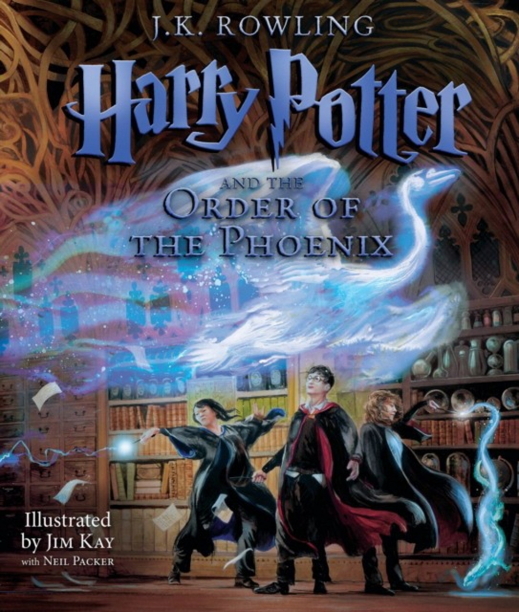 Rowling J.K. Harry Potter and the Order of the Phoenix: The Illustrated Edition (Harry Potter, Book 5) (Illustrated Edition) 