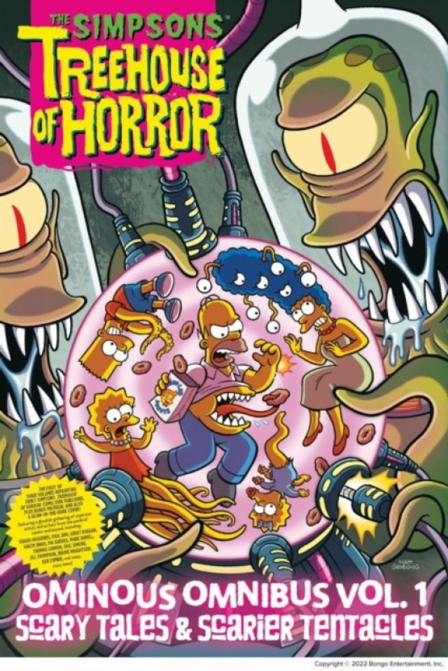 Groening, Matt Simpsons treehouse of horror ominous omnibus vol. 1: scary tales & scarier tentacles 