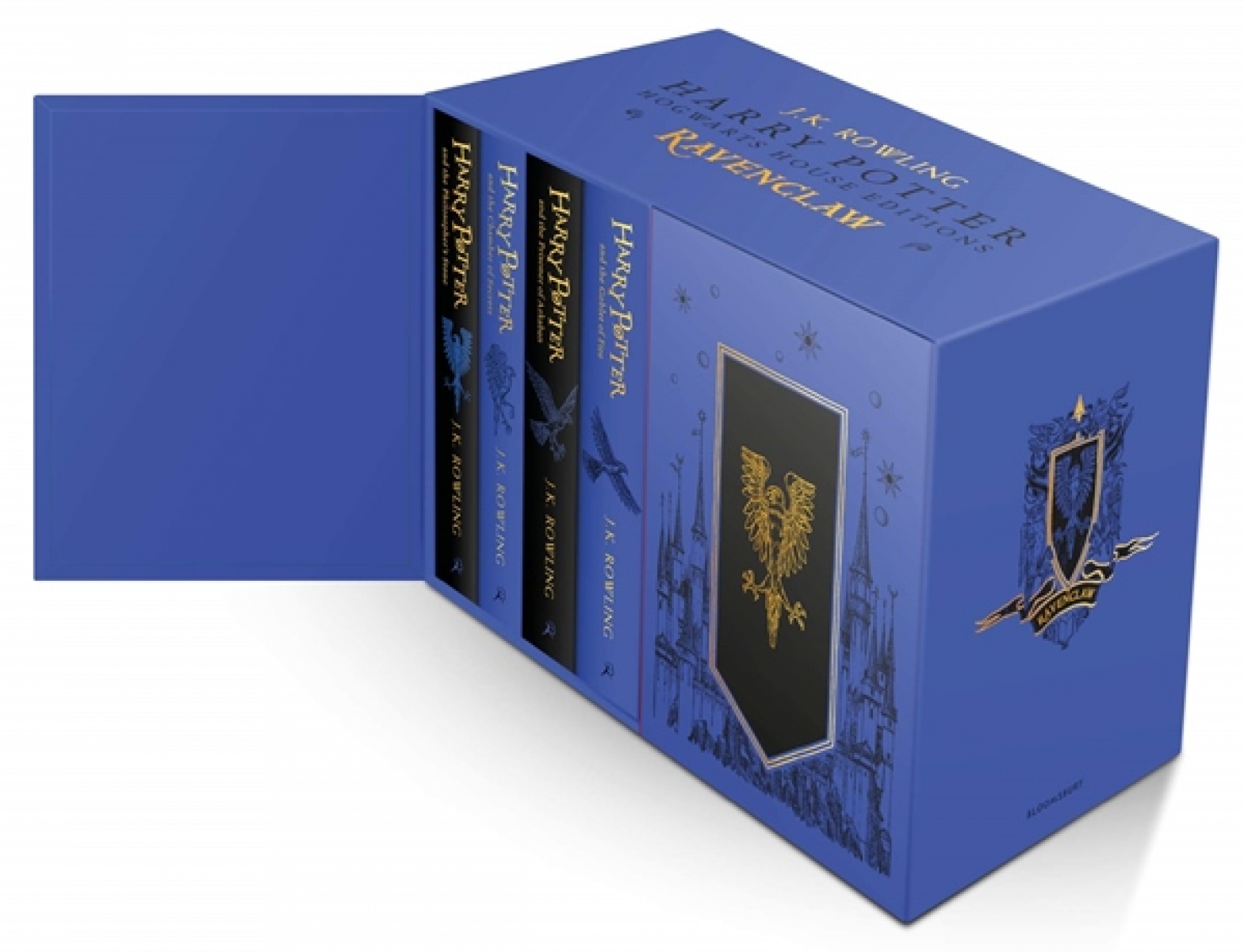 Rowling J.K. Harry Potter Ravenclaw House Editions Hardback Box Set 