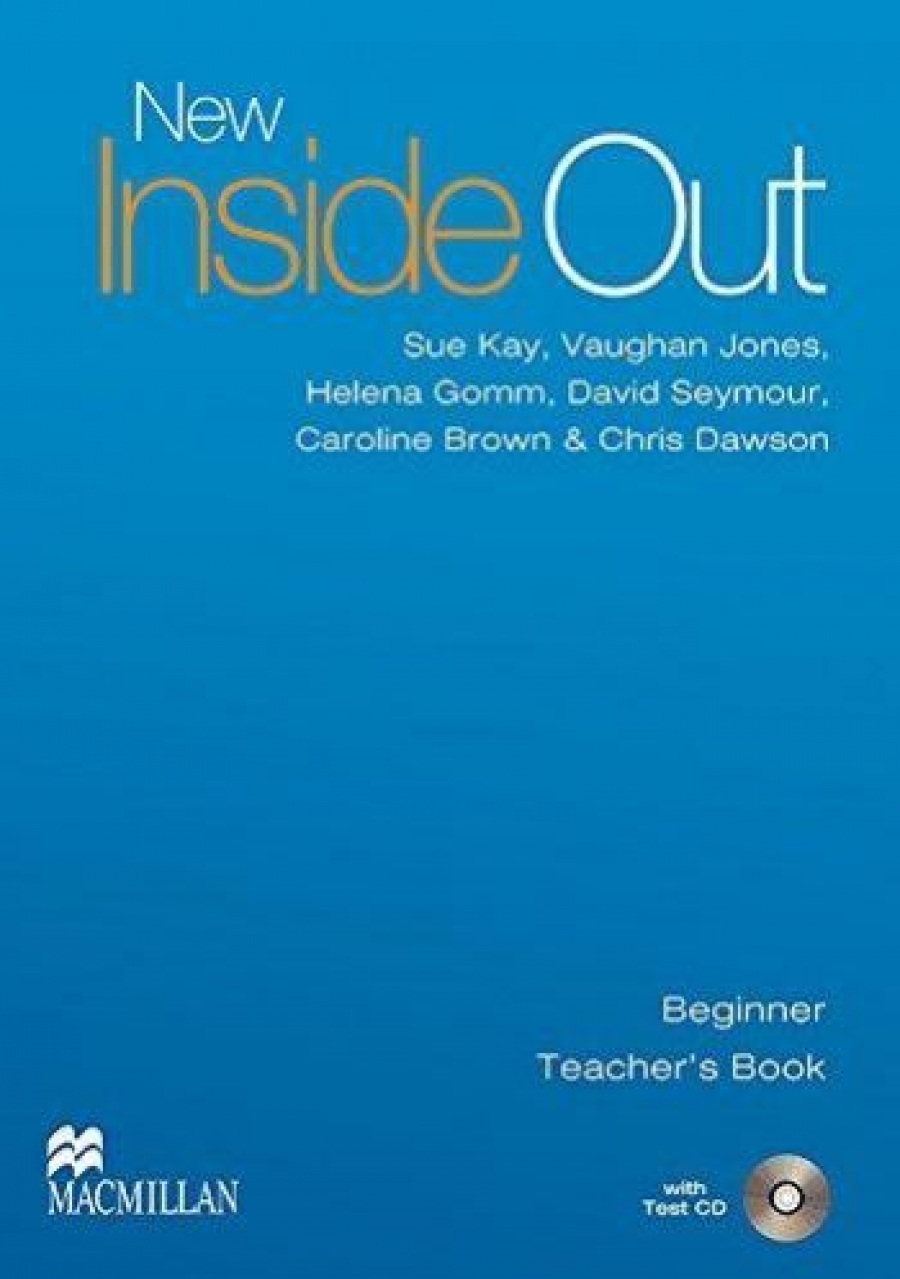 Sue Kay and Vaughan Jones New Inside Out Beginner Teacher's Book and Test CD 