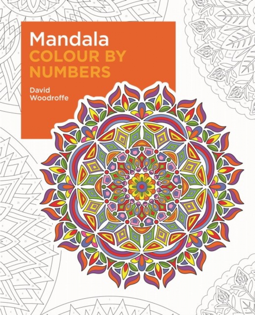David, Woodroffe Mandala colour by numbers 