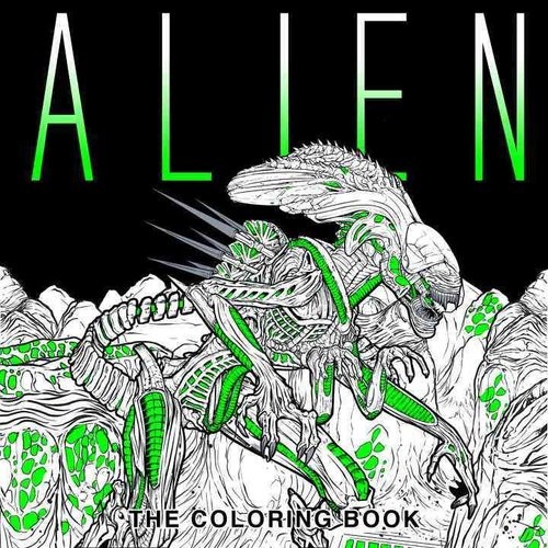 Books Titan Alien: The Coloring Book 