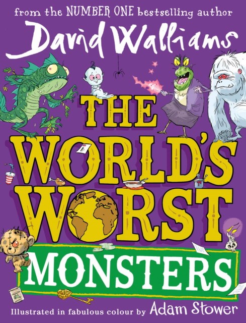 David, Walliams World's worst monsters 