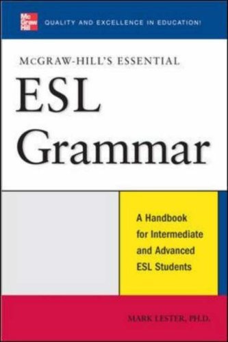Lester Mark McGraw-Hill's Essential ESL Grammar 