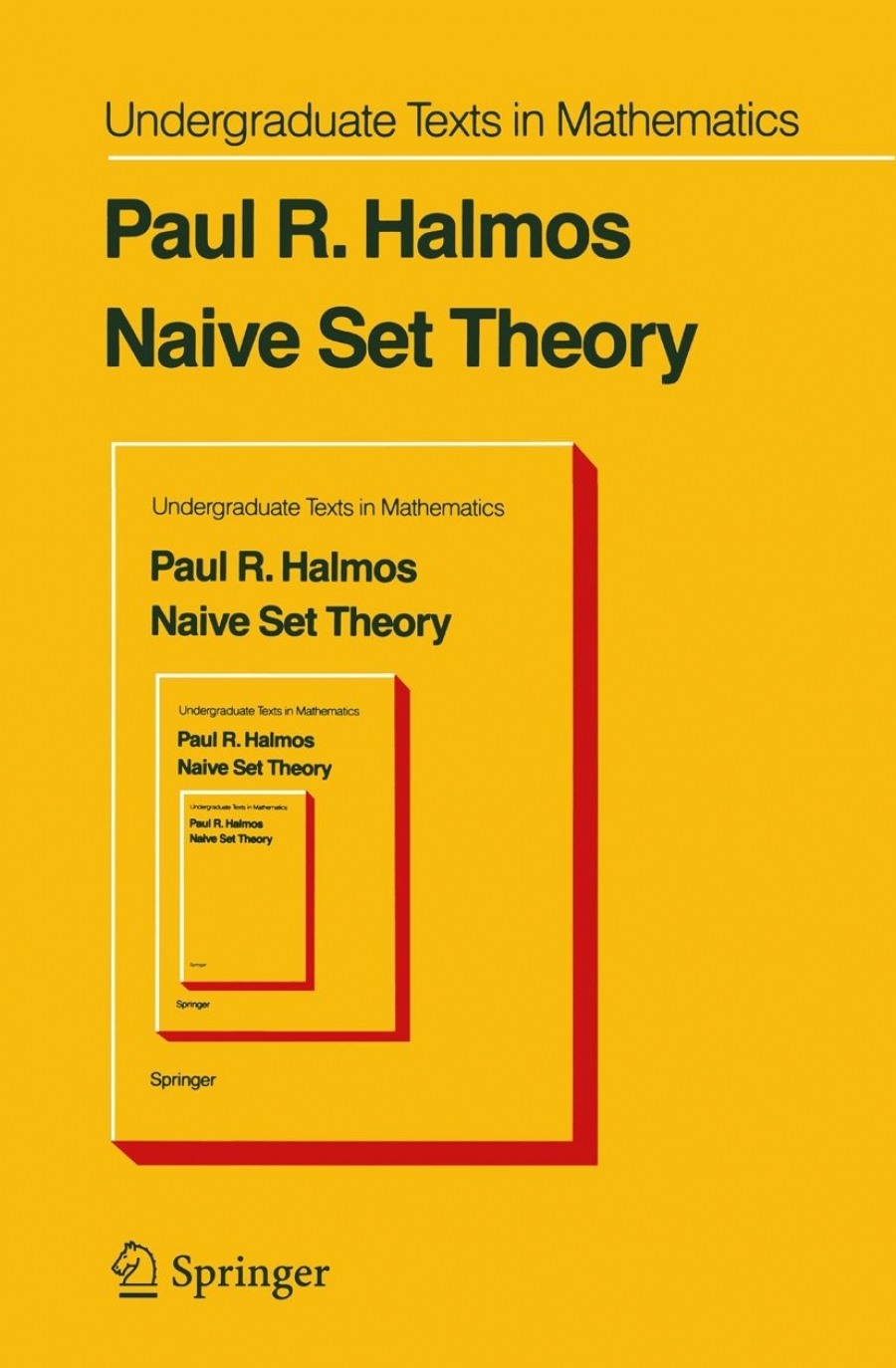 P. R. Halmos Naive Set Theory 